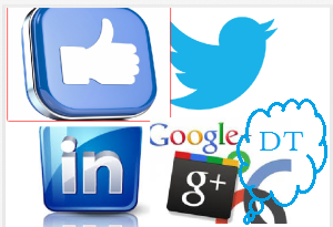 Facebook, Twitter, Linkedin & Google Plus is equal to “Social Networking”