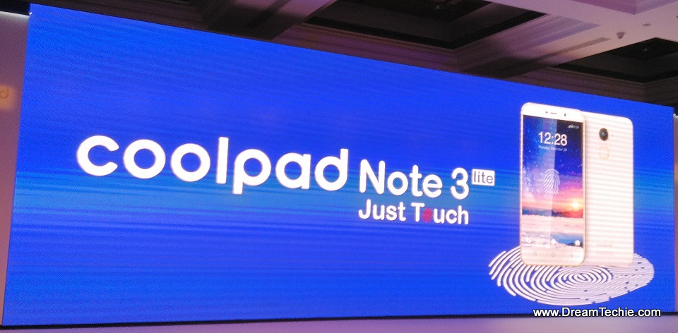 Coolpad Note 3 Lite launch